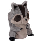 Plush Raccoon Driver Animal Head Cover