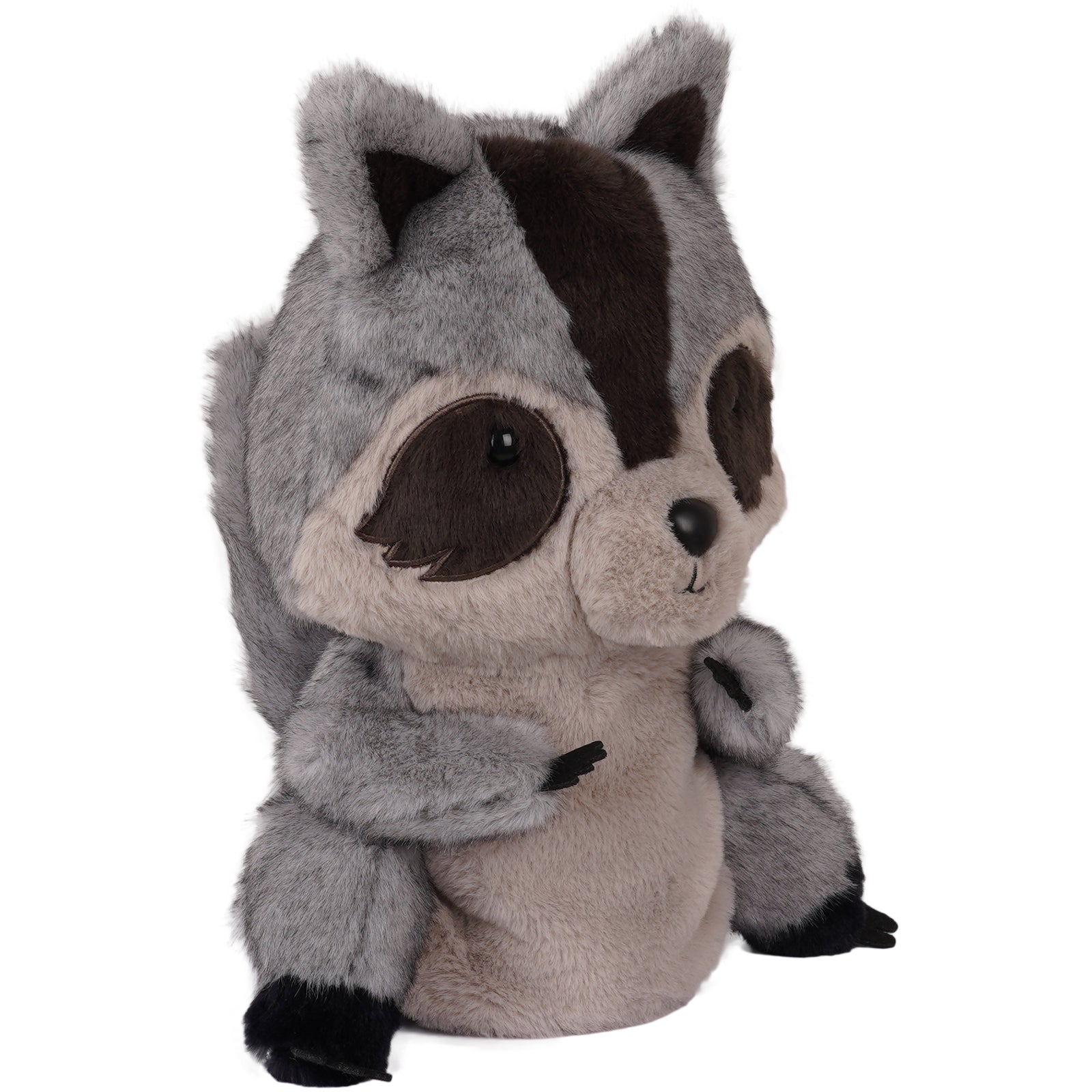 Plush Raccoon Driver Animal Head Cover