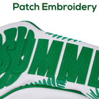 Green Turtle Back Leaf Three-piece Driver Golf Headcover