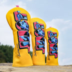 Yellow JUST Driver Driver Head Cover Set