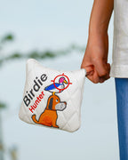 White Birdie Hunter Square Putter Covers