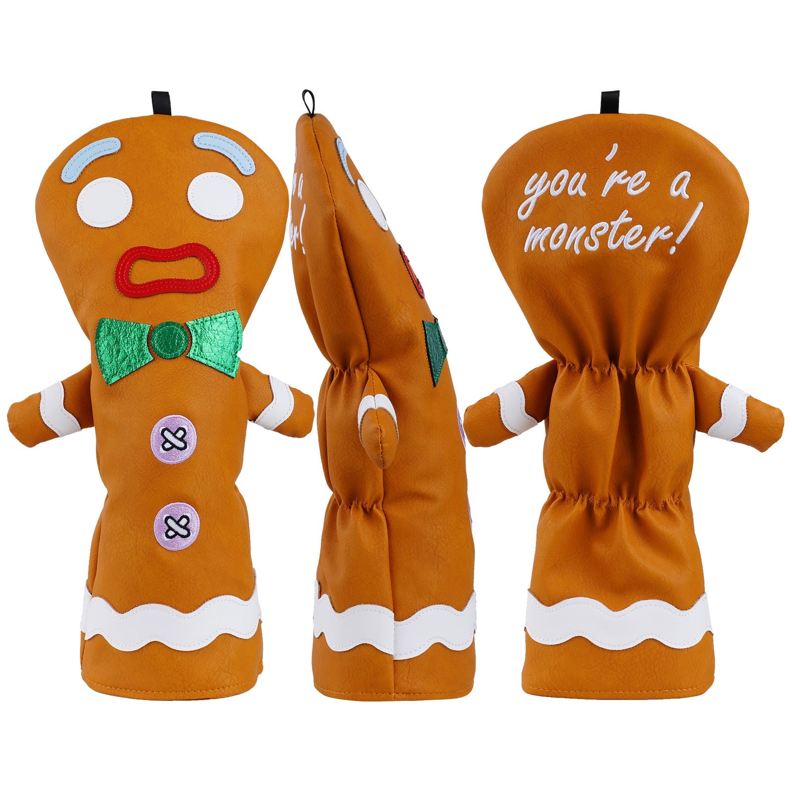 Naughty Gingerbread Man Driver Headcover