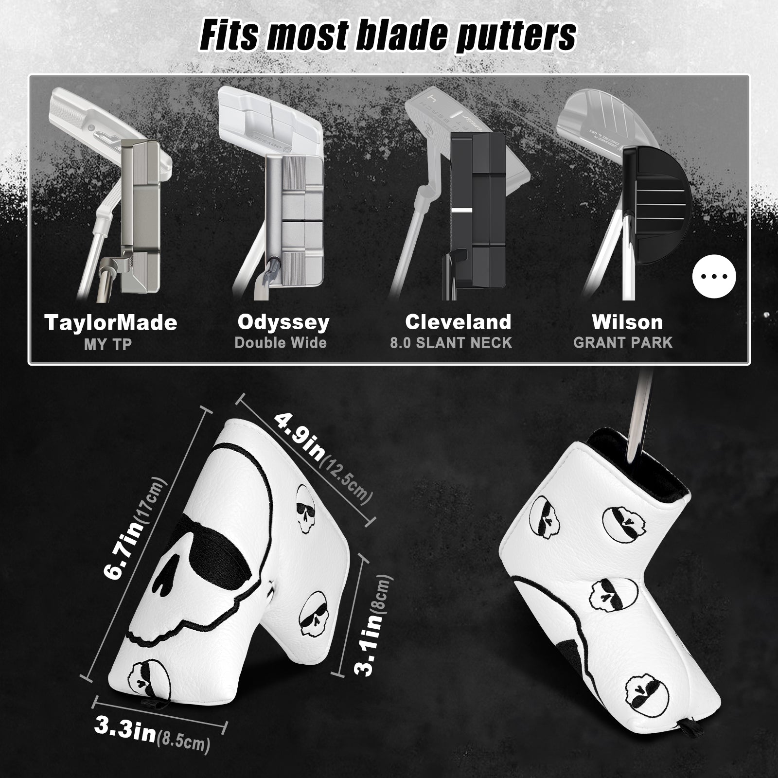 Skull Blade Head Cover