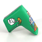 Beer Man Leather Golf Club Blade Head Cover