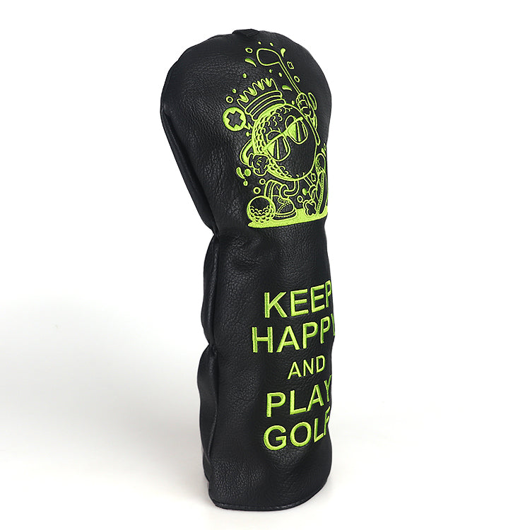 Keep Happy and Play Golf Driver Head Cover