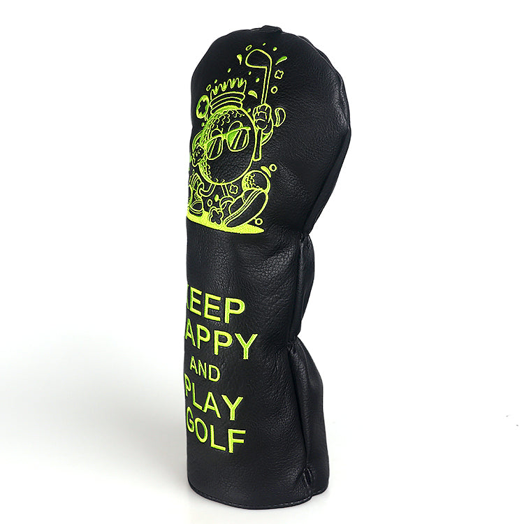 Keep Happy and Play Golf Driver Head Cover