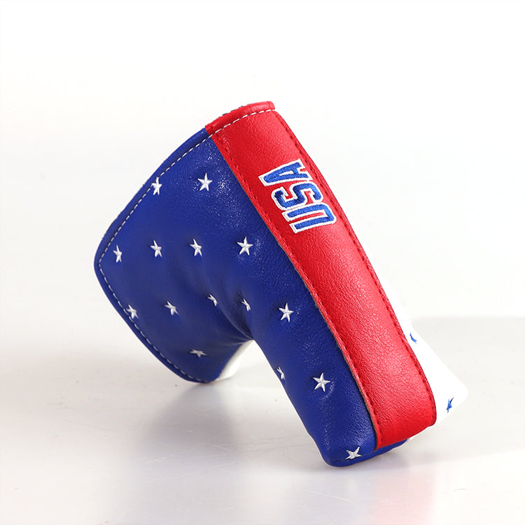 Blue& Red Star Blade Head Cover