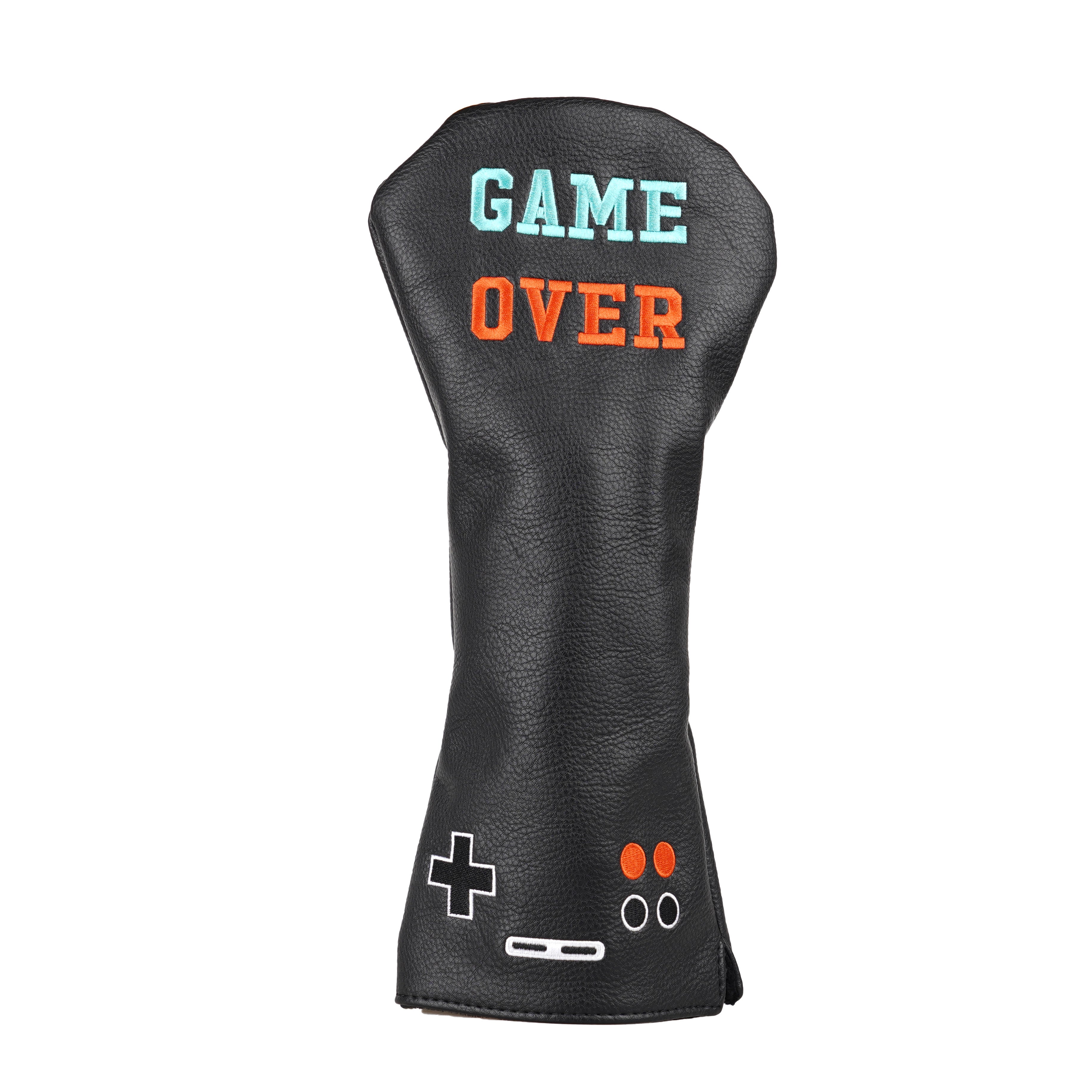 Black PU Controller Driver Head Cover