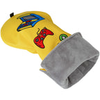 Yellow PU Controller Driver Head Cover