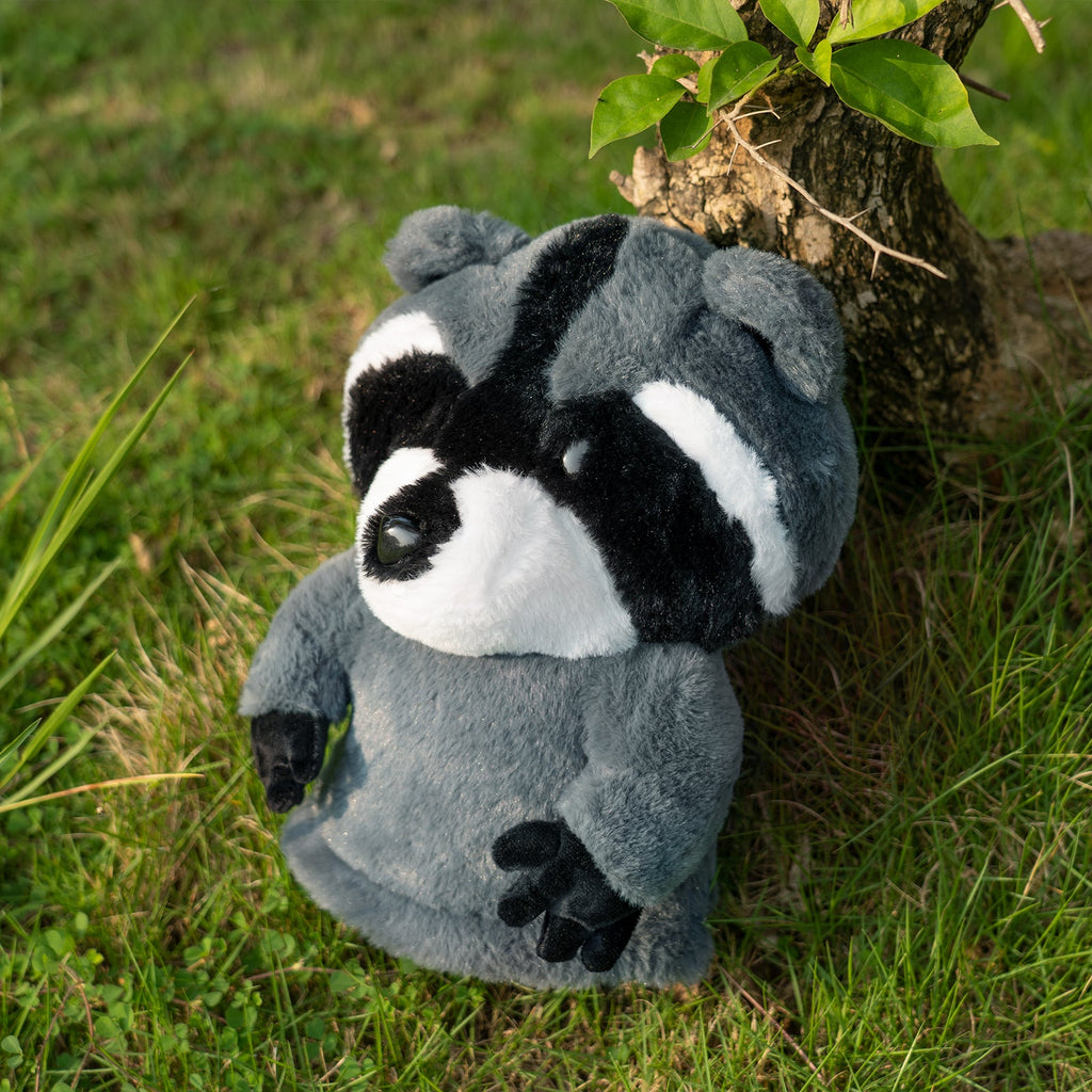 Grey raccoon Plush Animal Driver Head Cover