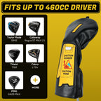 Caution Driver Head Cover