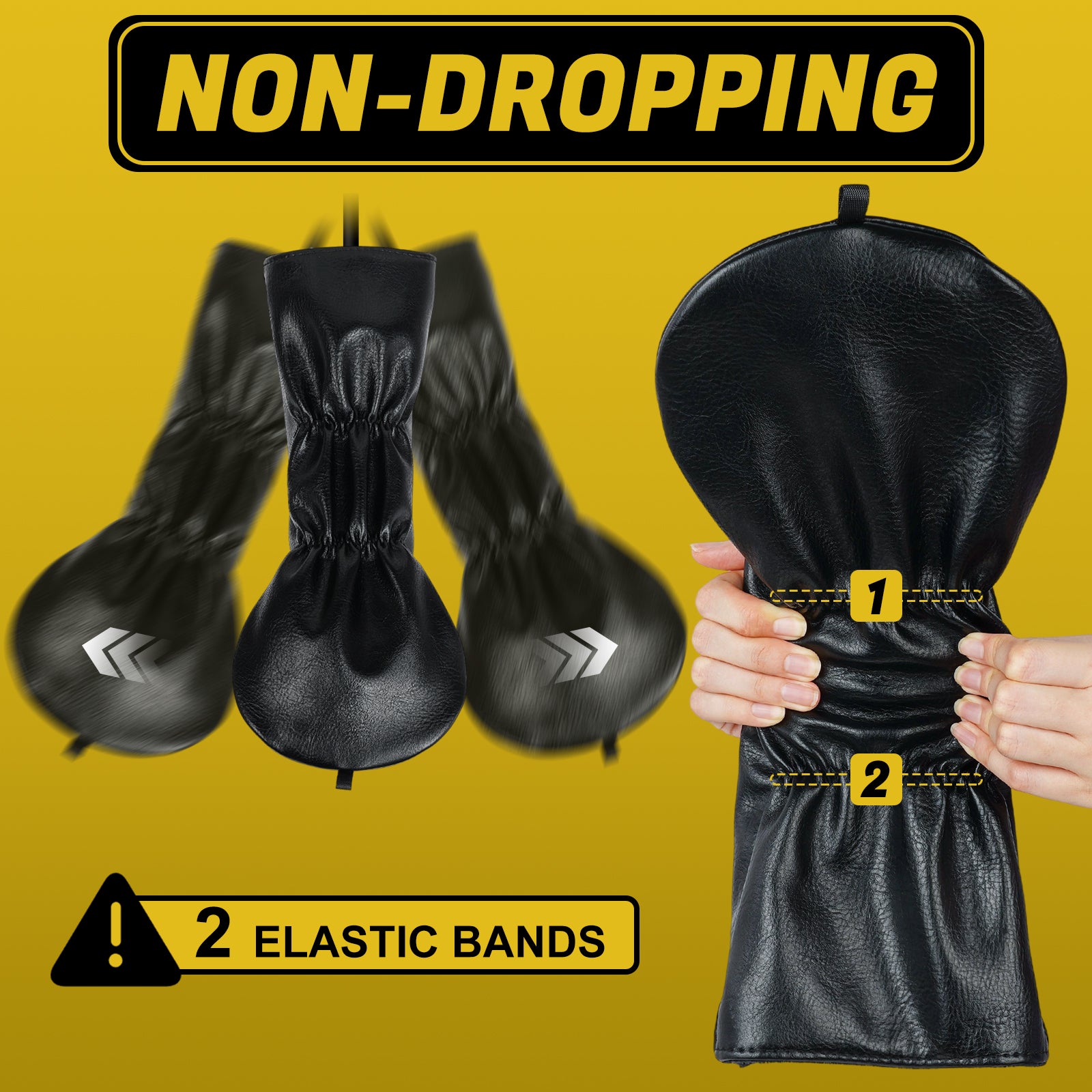 Caution Driver Head Cover