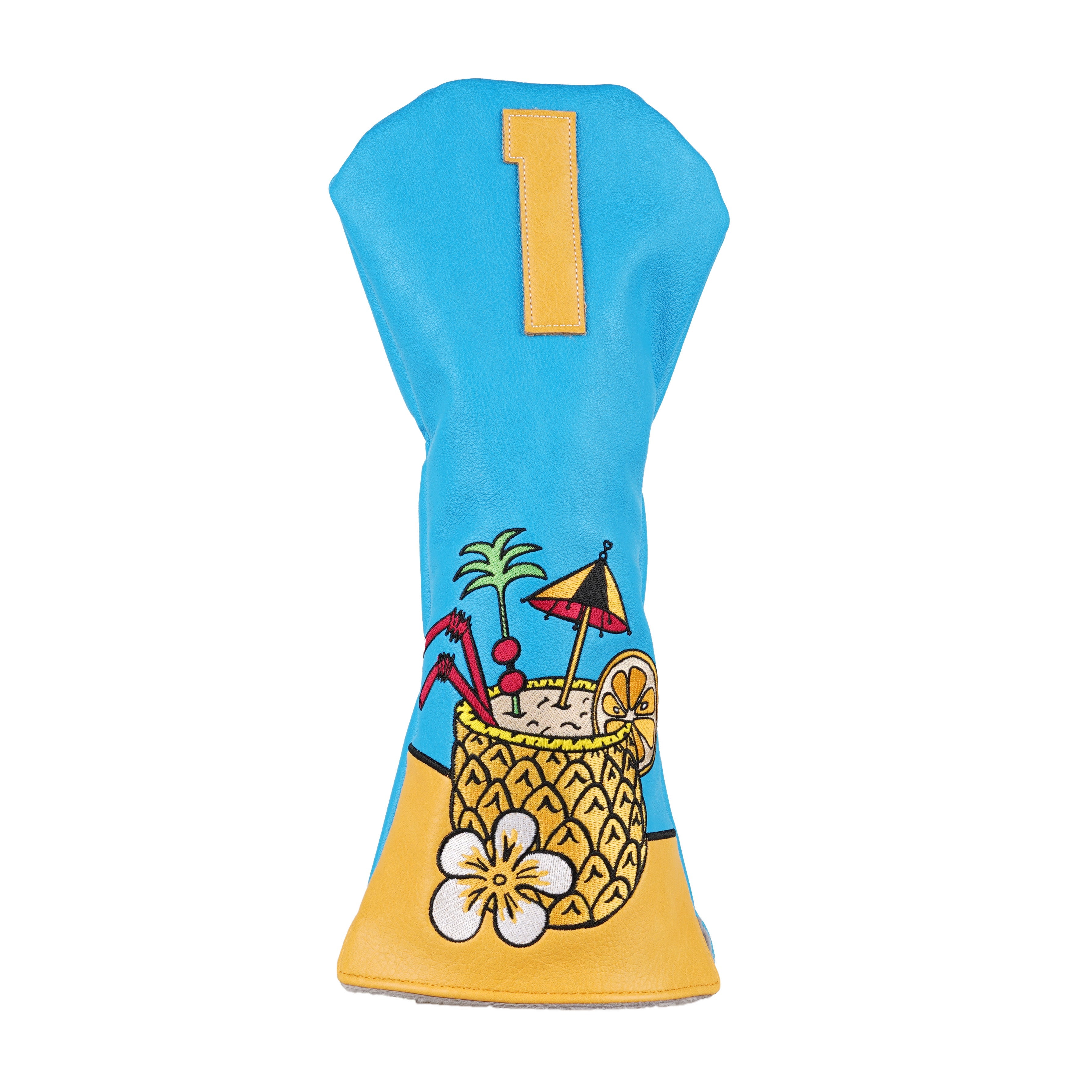 Pineapple drink driver Head Cover