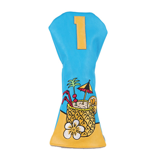 Pineapple drink driver Head Cover