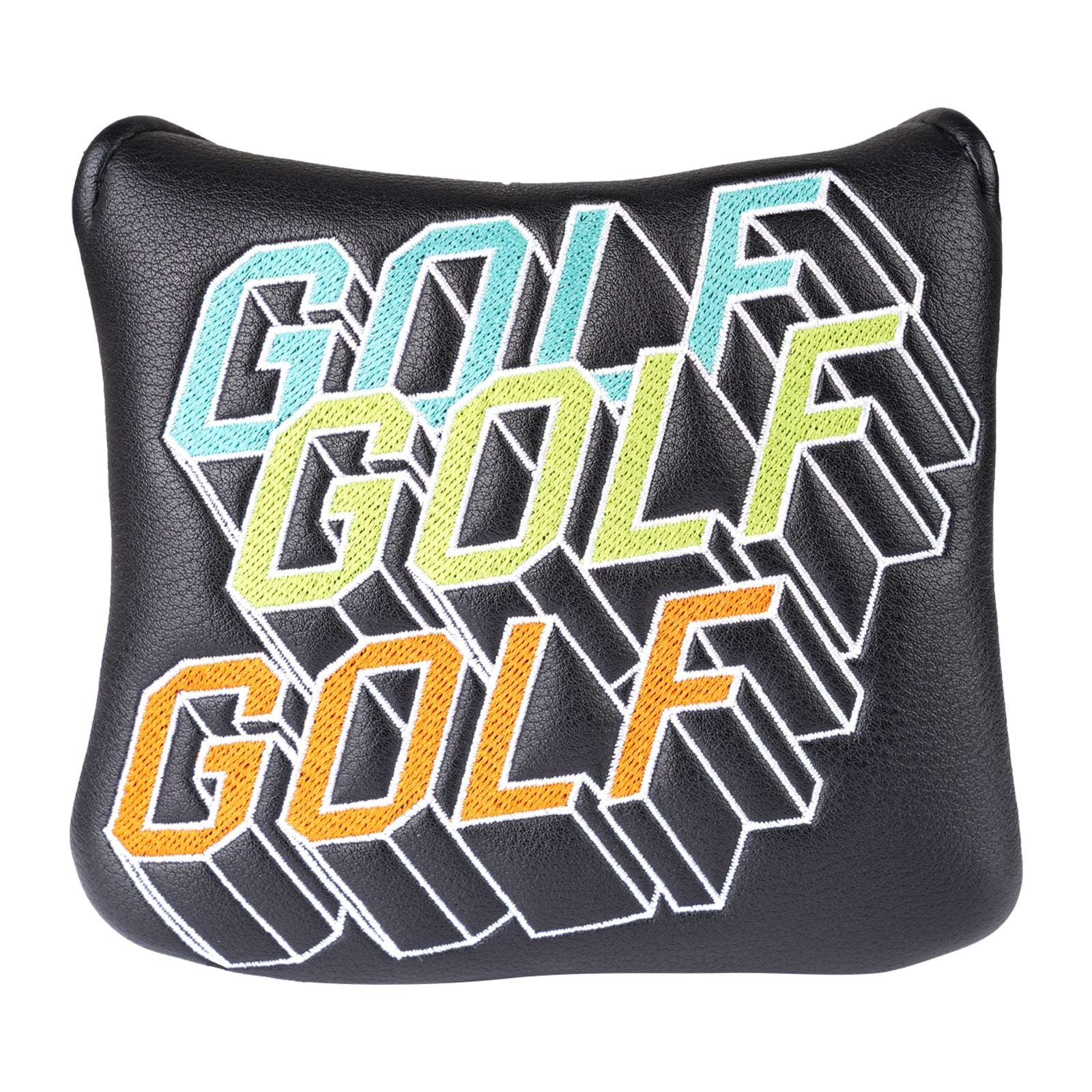 Black PU GOLF Square Head Cover