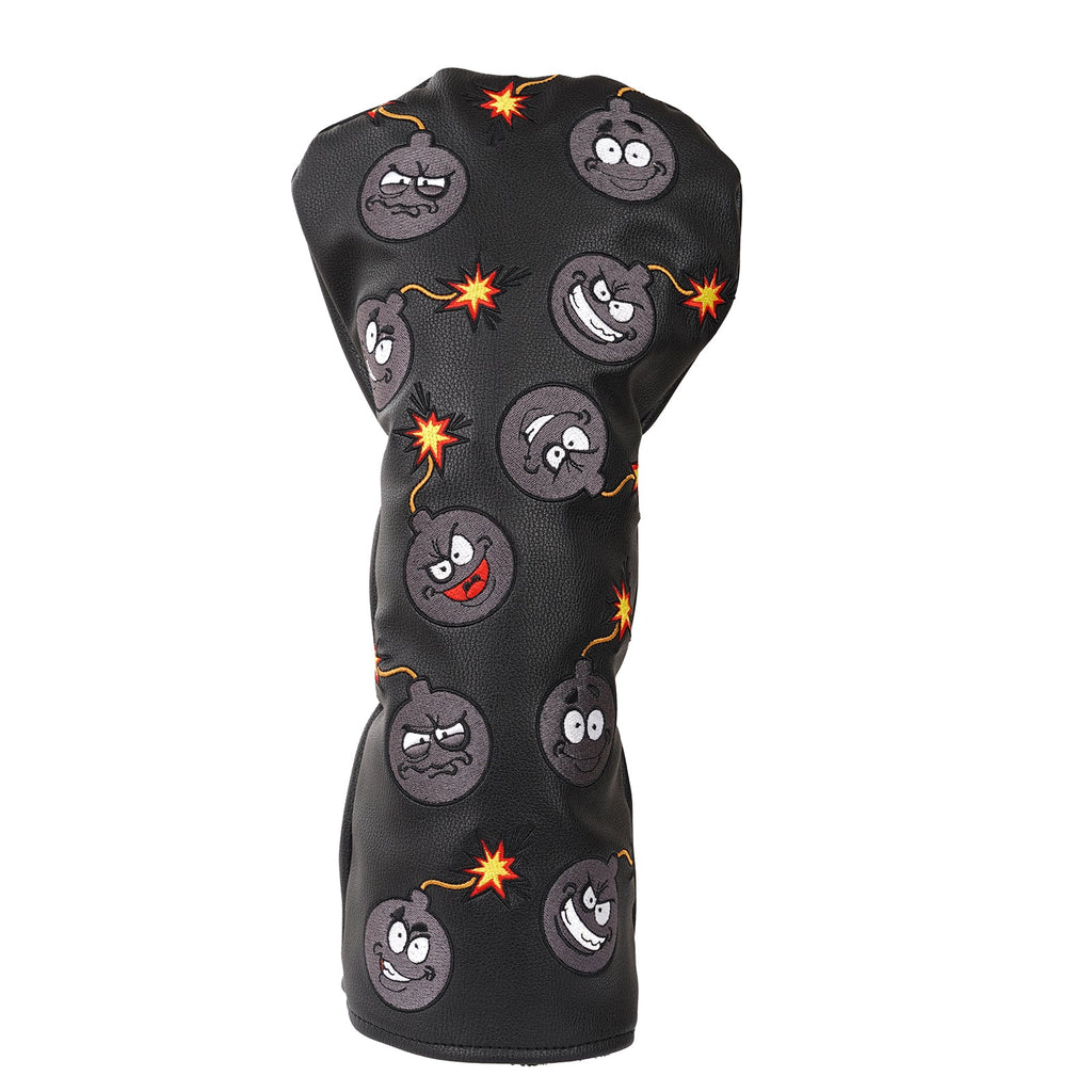 Black Bomb Driver Head Cover