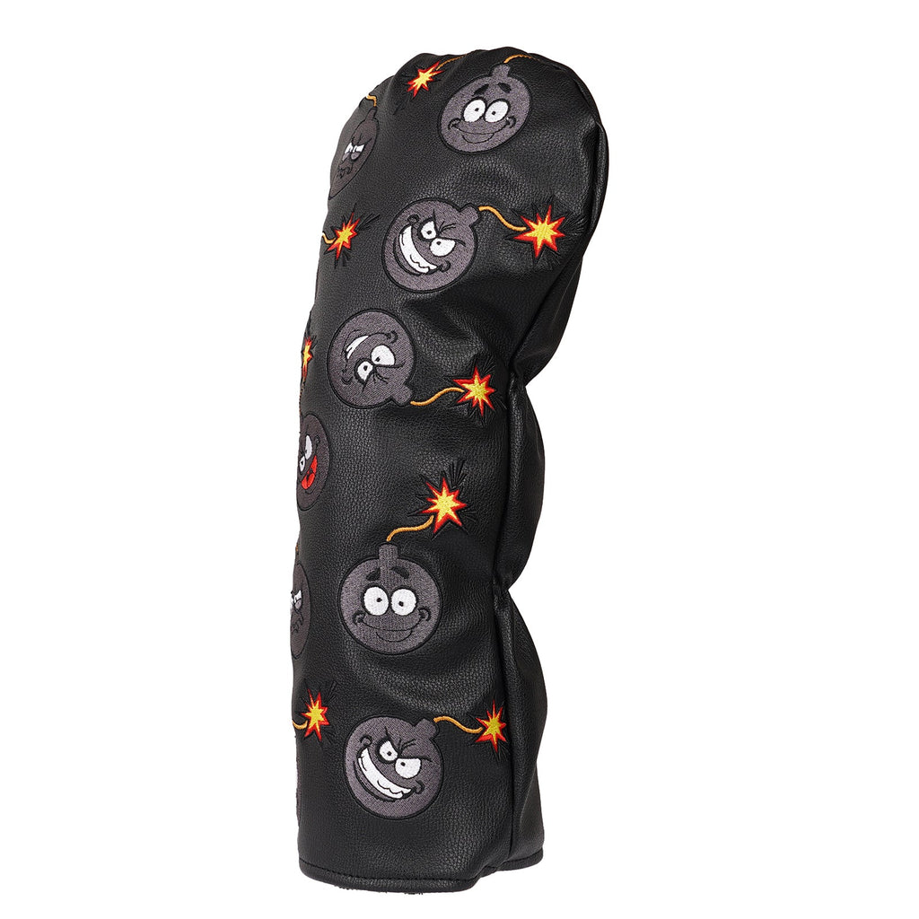 Black Bomb Driver Head Cover