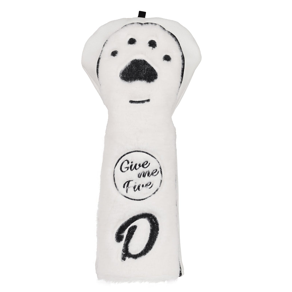 Long Plush Bear Paw Wood Head Cover Set