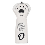 Long Plush Bear Paw Wood Head Cover Set