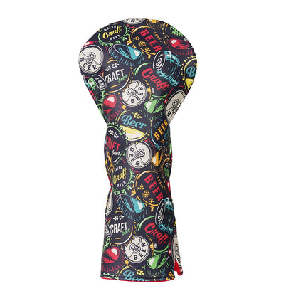 Beer Driver Head Cover