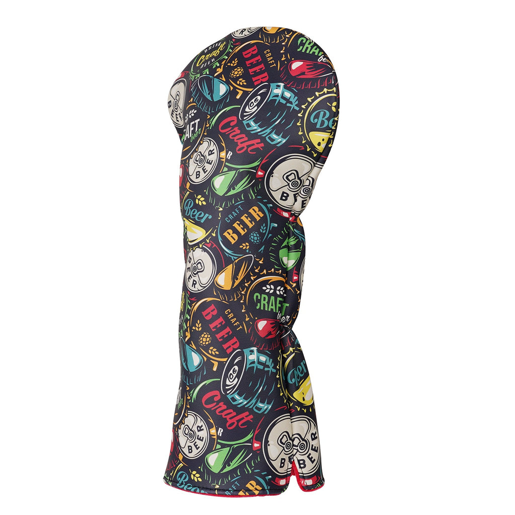 Beer Driver Head Cover