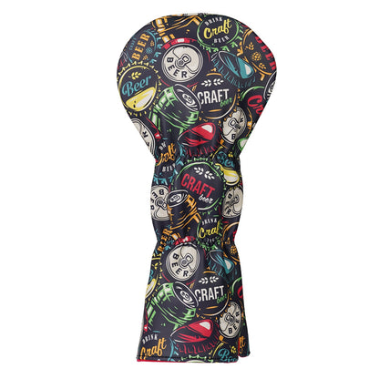 Beer Driver Head Cover