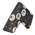 Black Fabric Grimace Putter Golf Headcover