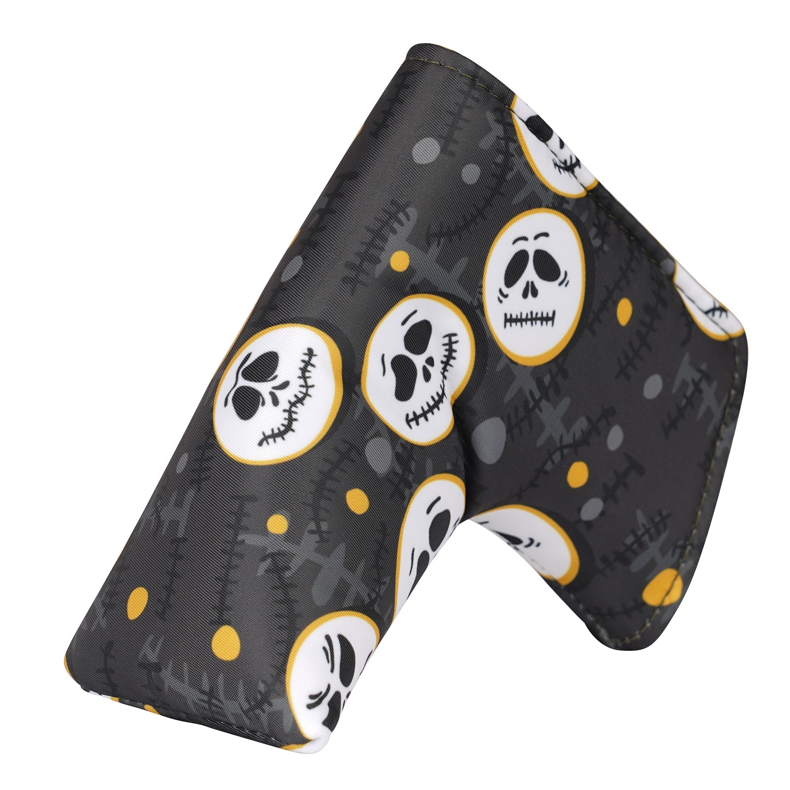 Black Fabric Grimace Putter Golf Headcover