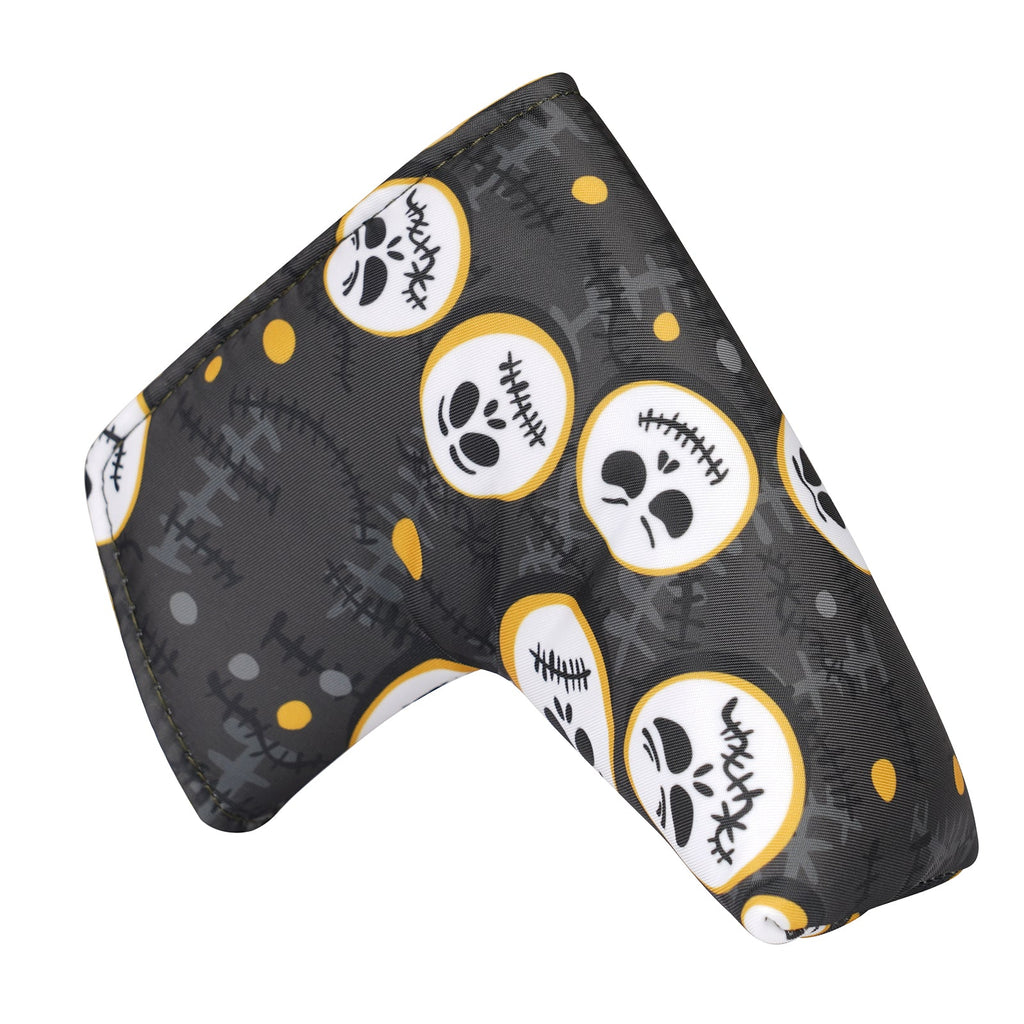 Black Fabric Grimace Putter Golf Headcover