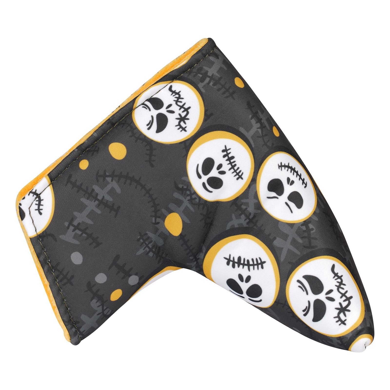 Black Fabric Grimace Putter Golf Headcover