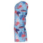 Blue Flamingo Driver Head Cover