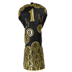Bitcoin Golf Head Cover Set