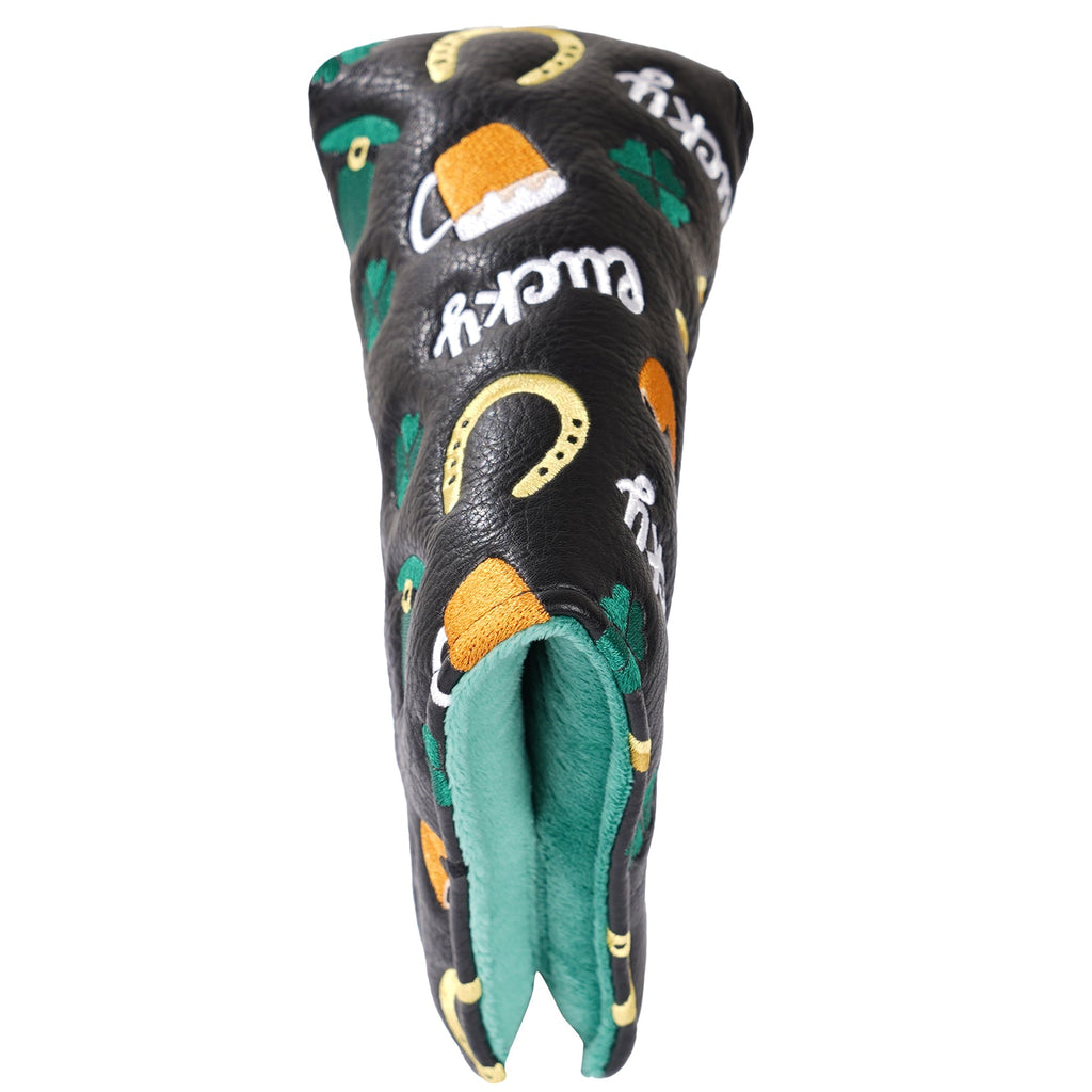 Black PU Cup Tobacco Pipe Blade Head Cover