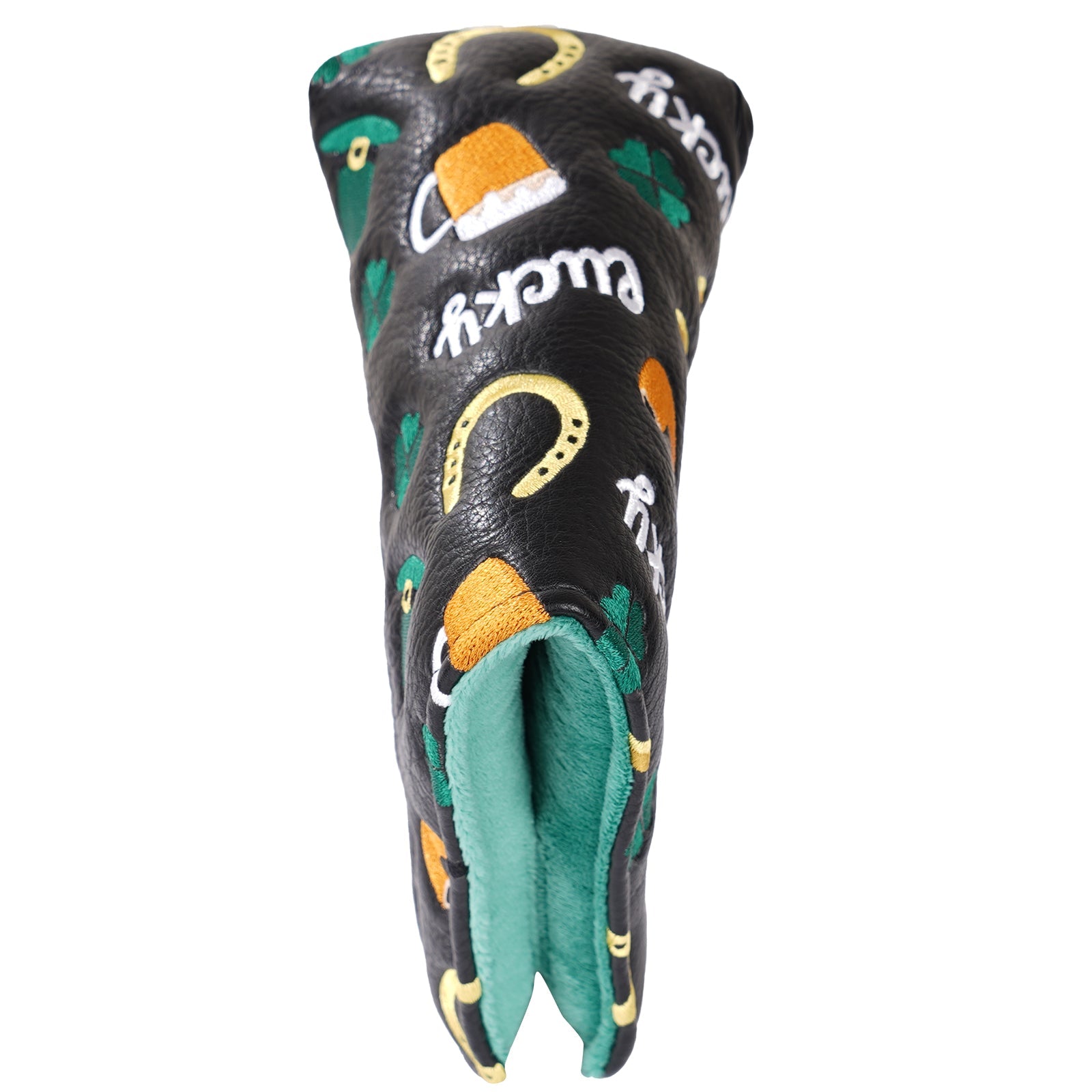 Black PU Cup Tobacco Pipe Blade Head Cover