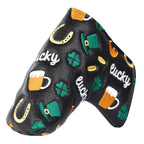 Black PU Cup Tobacco Pipe Blade Head Cover