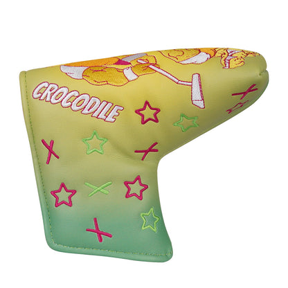 Green Dinosaur Blade Putter Head Cover