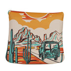 Mountain Sunset Colorful Mallet Head Cover