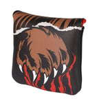 Dark Brown Bear Claw Square Head Cover
