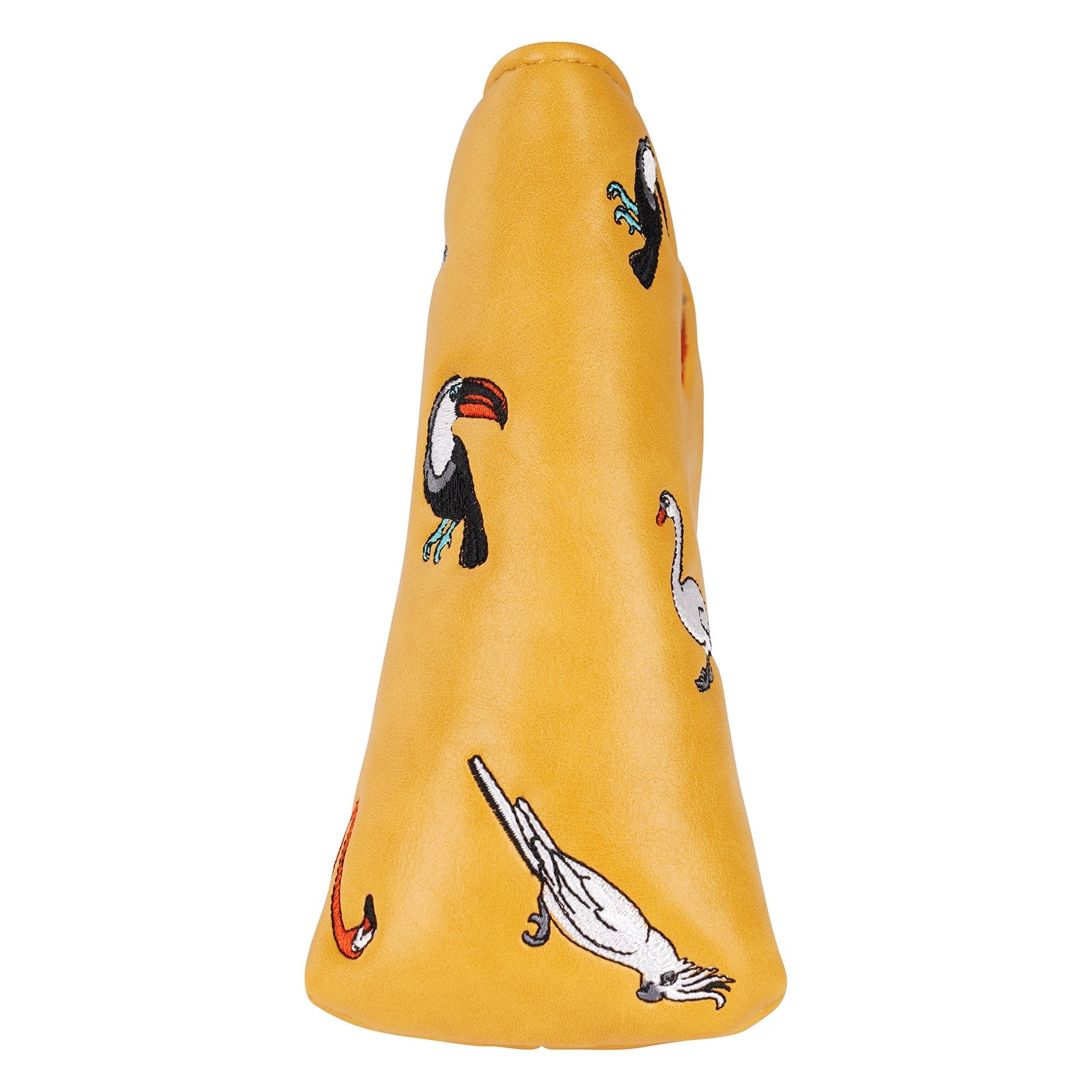 Yellow PU Birds Blade Head Cover