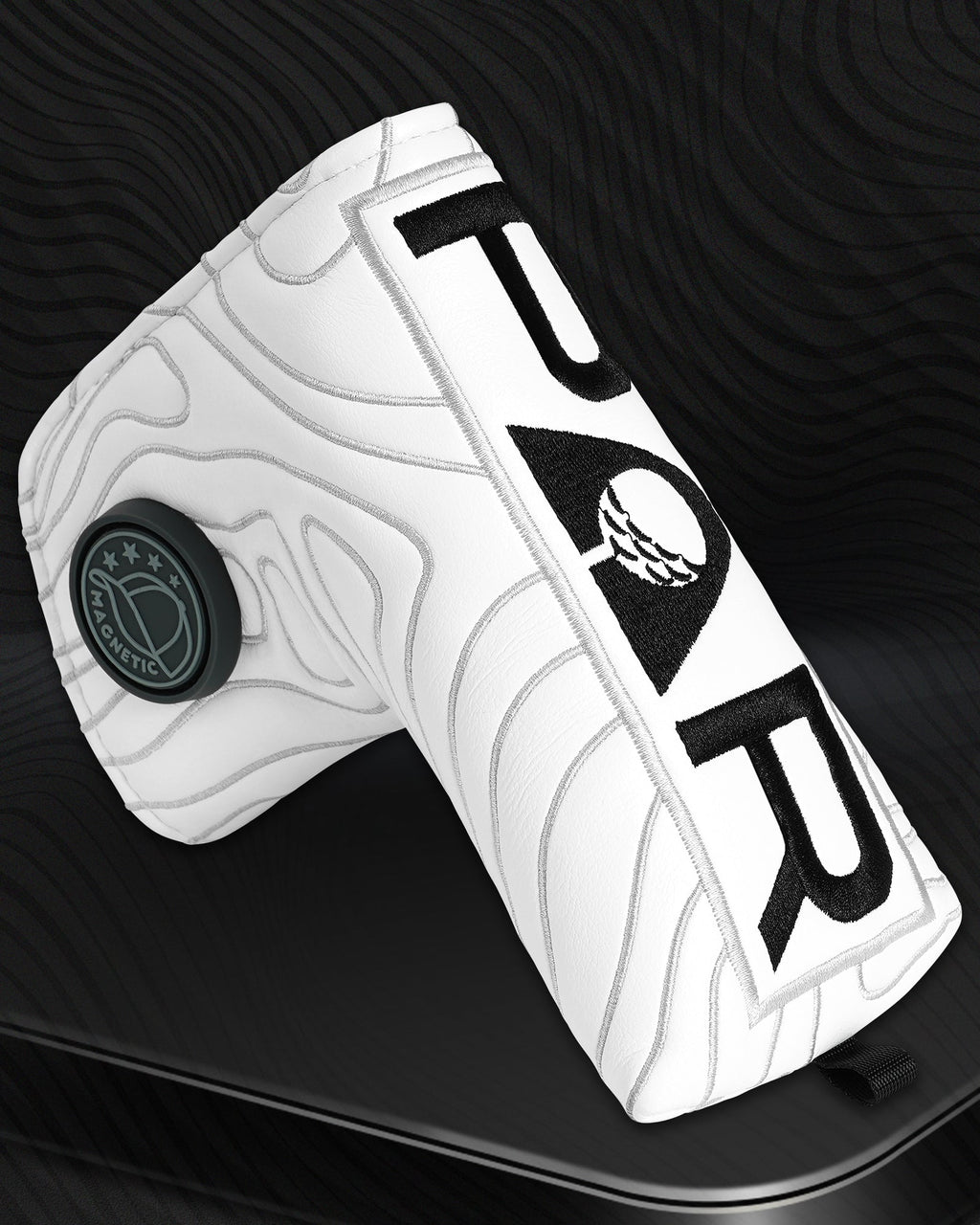 PAR Embroidery Magnet Widened Blade Putter Head Cover