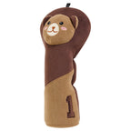 Brown Bear Driver Head Cover