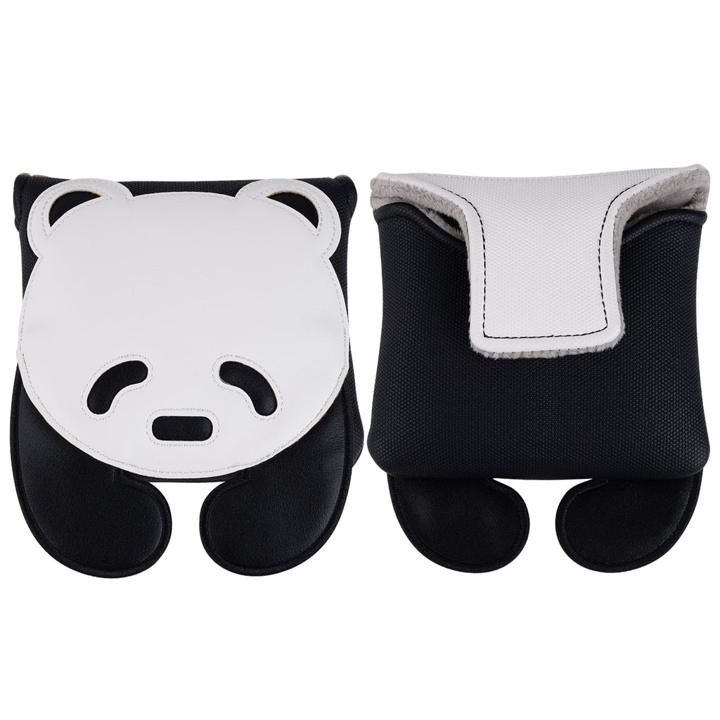 Black Panda Magnet Square Putter Cover