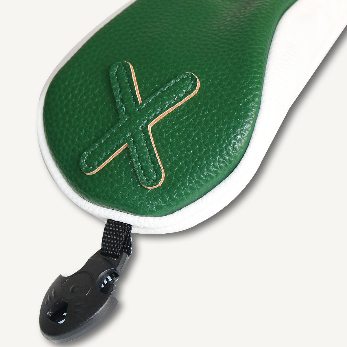Green and white Three-Piece UT Head Cover X