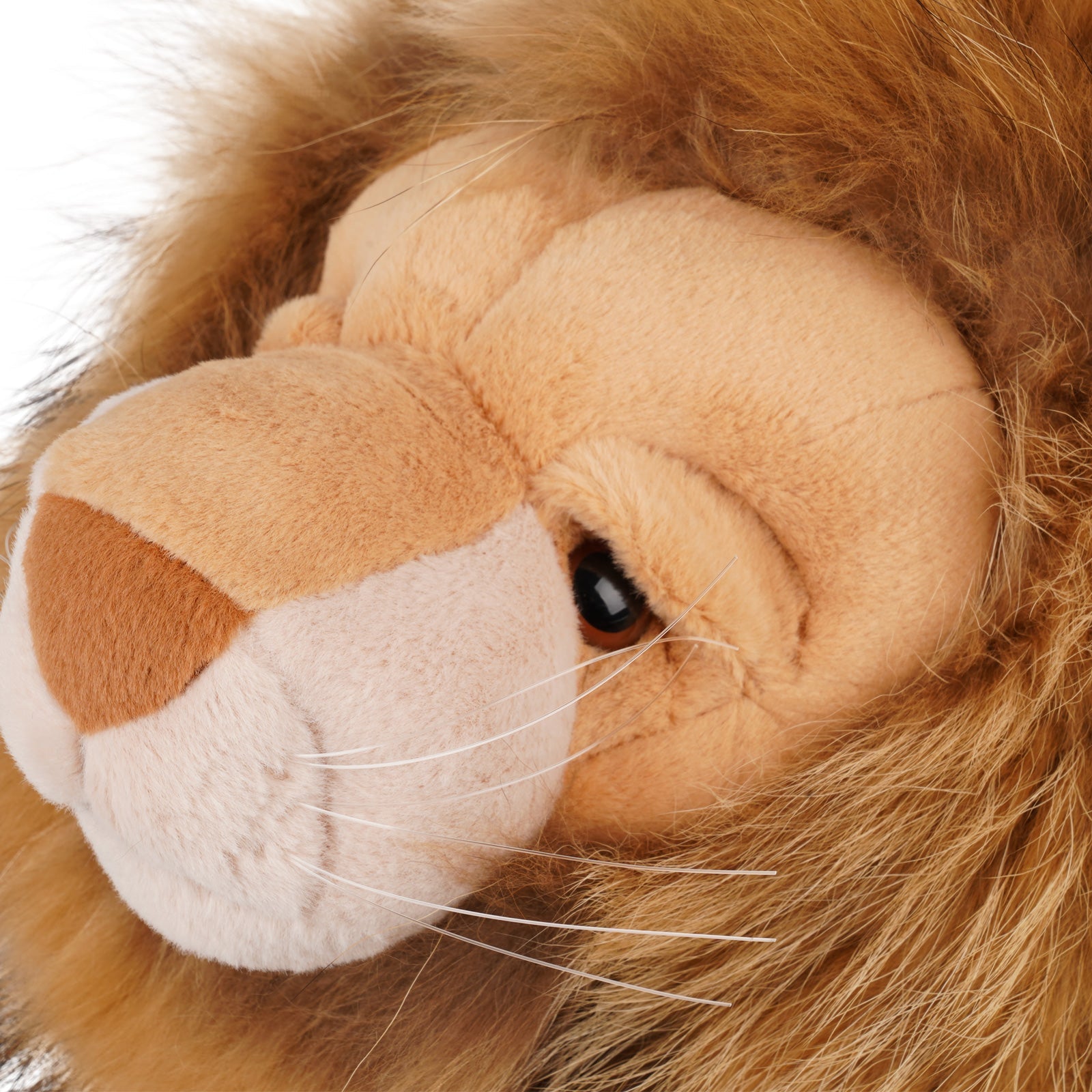 Lion Driver Real Hair Animal Head Cover