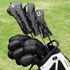 Black Skull Driver Head Cover Set