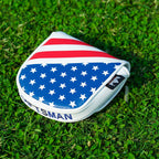 USA Flag DF3 Mallet Putter Golf Head Cover