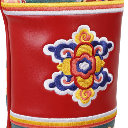 Tradtional Embroidery Driver Head Cover