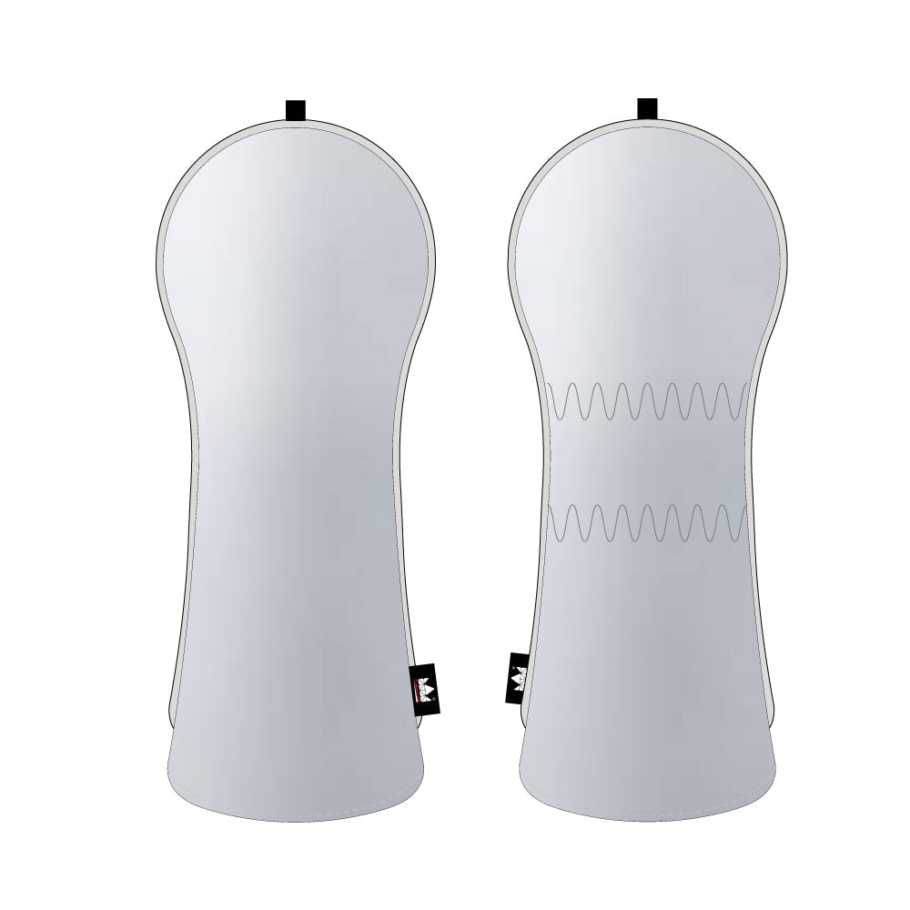 Personalized Solid Color Wood Head Covers With Your Logo