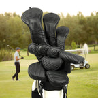 Black Strip PU Mallet Putter Head Cover