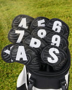 Black Map Texture Iron Cover 10pcs£¨4-9,P,A,S,X£©